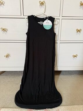 Little Sleepies Black Lightweight Sleeveless Sleep Bag 6-18m